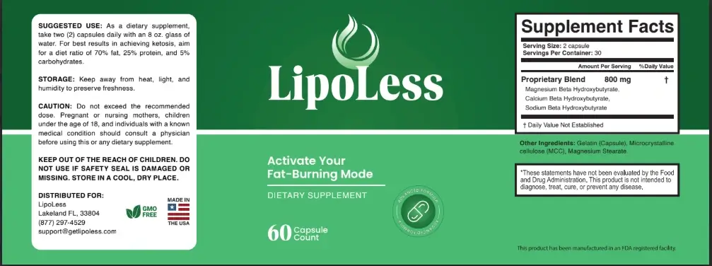 Lipoless bottle